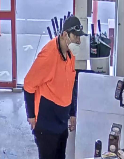 IDENTIFICATION: Constable Sundstrup is also seek any public assistance regarding an attempted theft on Sunday, January 10. Picture: CONTRIBUTED
