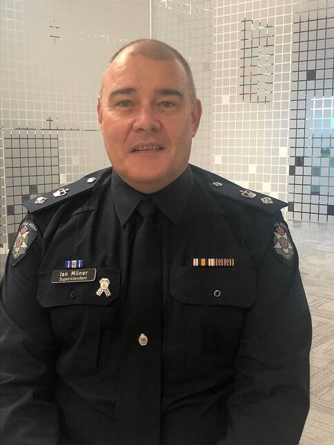 New boss: Western Region District 4 Superintendent Ian Milner said his focus will be on earning the community's trust as the region focuses on high impact crimes. Picture: SUPPLIED