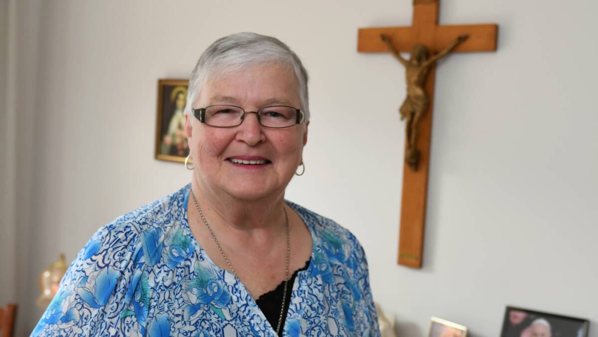 STAYING FAITHFUL: Jean Dumaresq's son was among the dozens of Gerald Ridsdale's victims when he was an altar boy in Lake Bolac. Picture: LACHLAN BENCE 