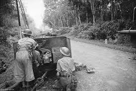 ROAD BLOCK: Stan Illig was in command of anti tank unit in Singapore. Picture: AUSTRALIAN WAR MUSEUM
