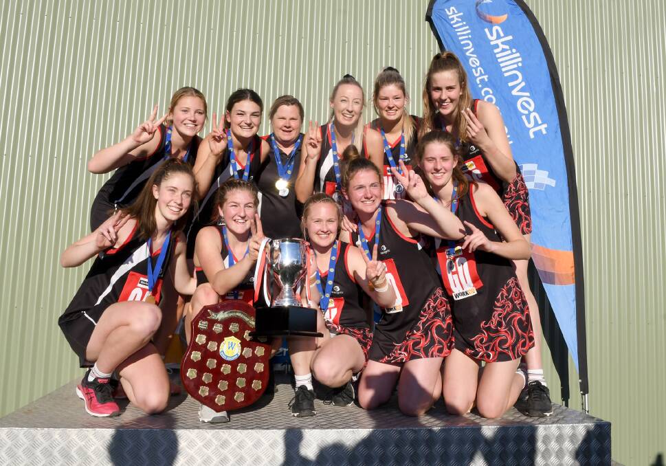 TWO IN A ROW: Horsham Saints won the 2018 A Grade premiership against Horsham Demons, claiming the flag two years in a row. 
