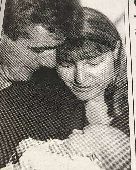 ANNOUNCEMENT: Mark and Sharon Hallam welcomed their first child Brenton at 3.26am on January 1, 2000. 
