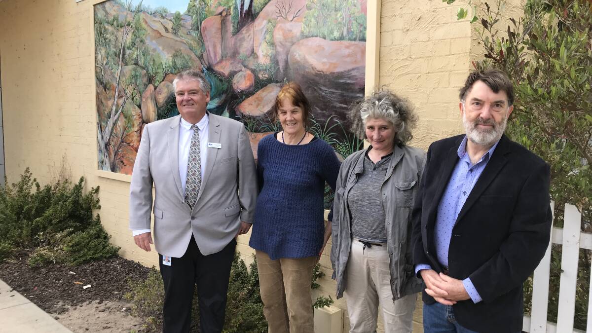 Unveiling of new public art in Stawell
