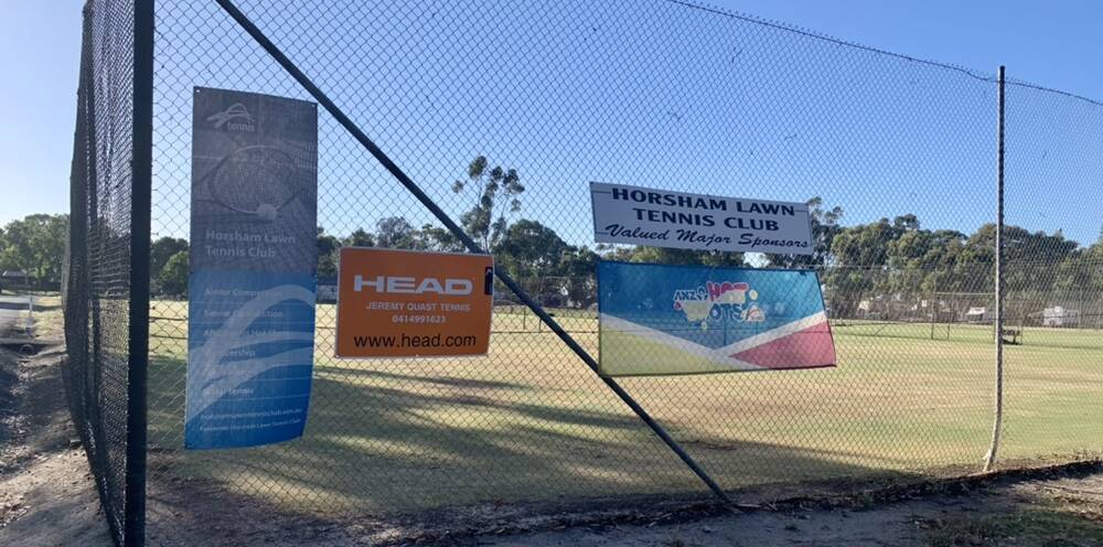 EXCITED: Horsham Lawn Tennis Club will host the 2022 Victoria Inter-Regional Championships. Picture: ALISON FOLETTA