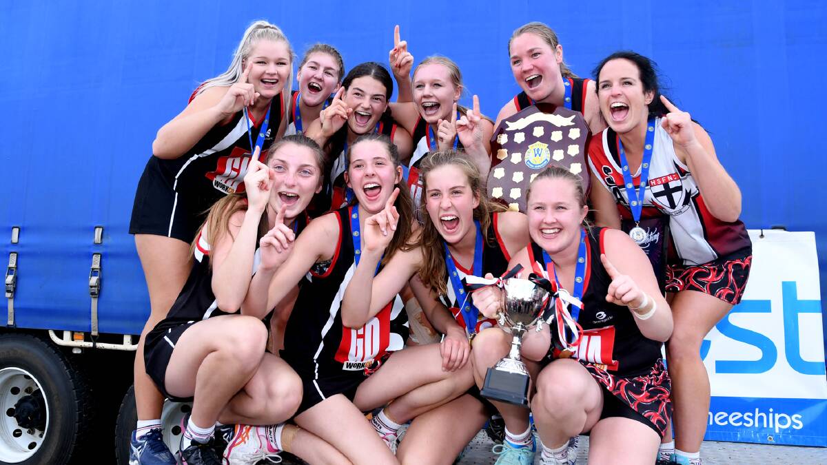 LOOK BACK: A young Horsham Saints side overcame the odds to win the 2017 A Grade premiership.
