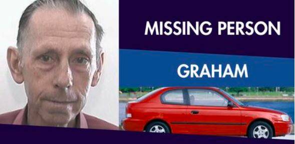 Have you seen Graham who was travelling in the region?