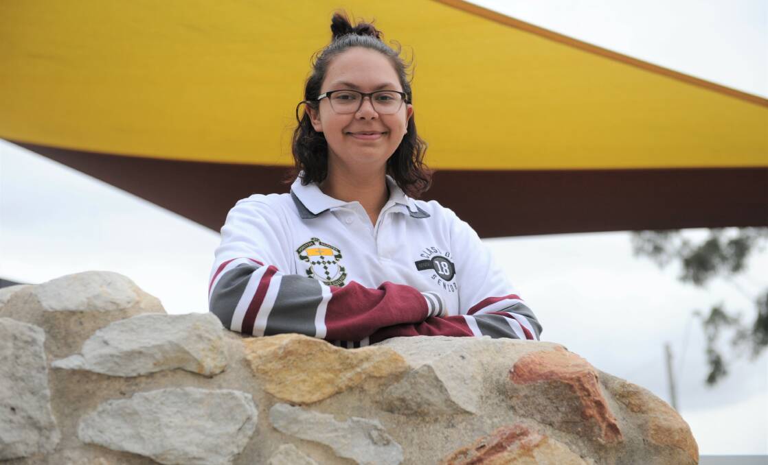 INDIGENOUS YOUTH: Horsham's Danae McDonald, 17, is proud to have grown up in the Wimmera with a strong connection to her Indigenous culture. Picture: DAINA OLIVER