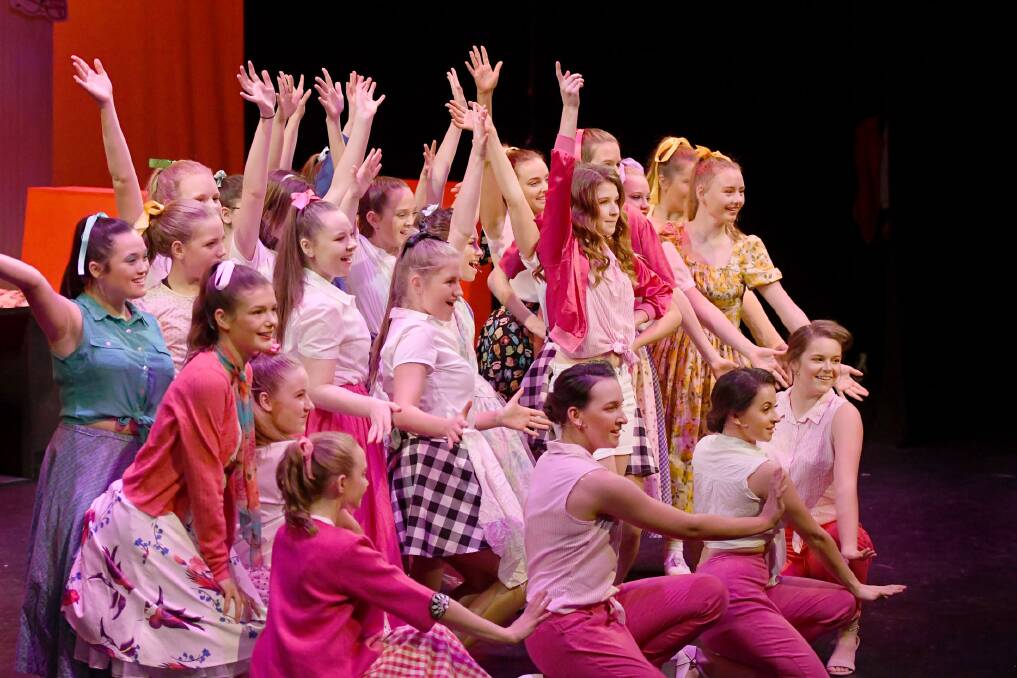STAR POWER: Horsham College students are ready to bring the production of Happy Days to the Horsham Town Hall stage. Picture: SAMANTHA CAMARRI