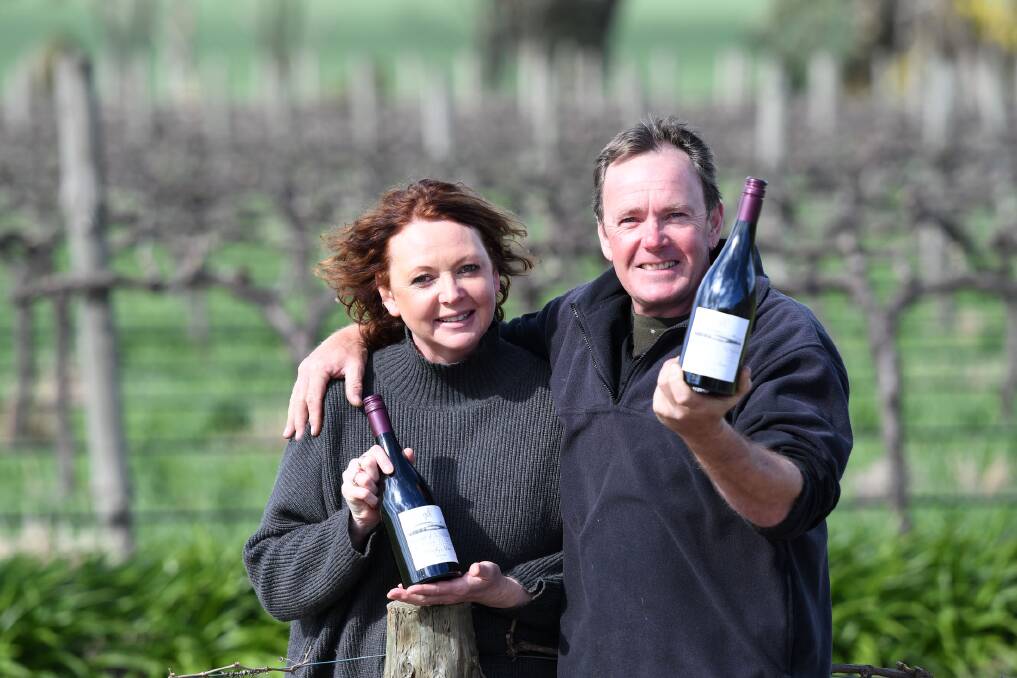 ACCODALES: Norton Estate Wines owners Sam and Chris Spence are proud their wines are showcased in James Halliday’s companion. Picture: SAMANTHA CAMARRI 