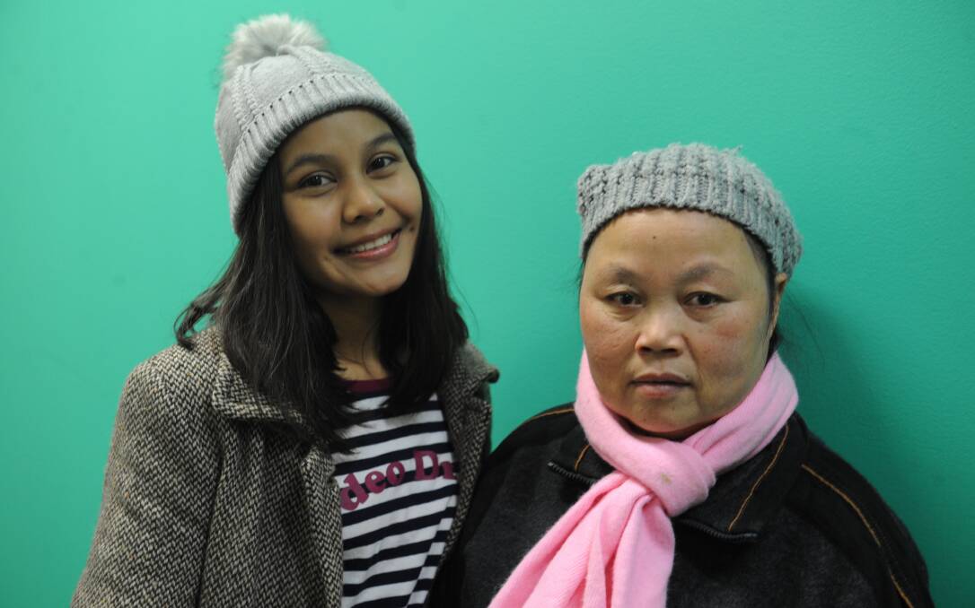 NEW LIFE: Horsham's Eh Shee and Dah Noh were refugees from Myanmar. They are taking an English language class at the Centre for Participation to help them settle into the Wimmera community. Picture: DAINA OLIVER