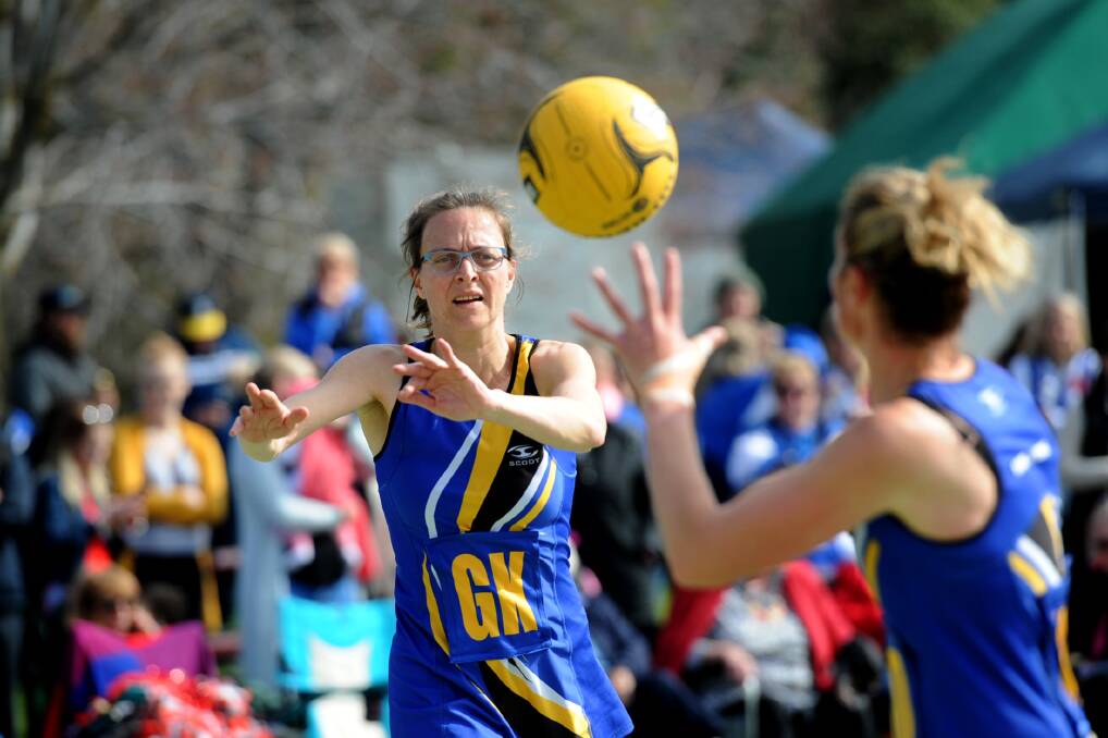 READY TO WIN: Natimuk United's Erica Blake and her team mates are taking on Kalkee at the C Grade grand final on Saturday. Picture: SAMANTHA CAMARRI