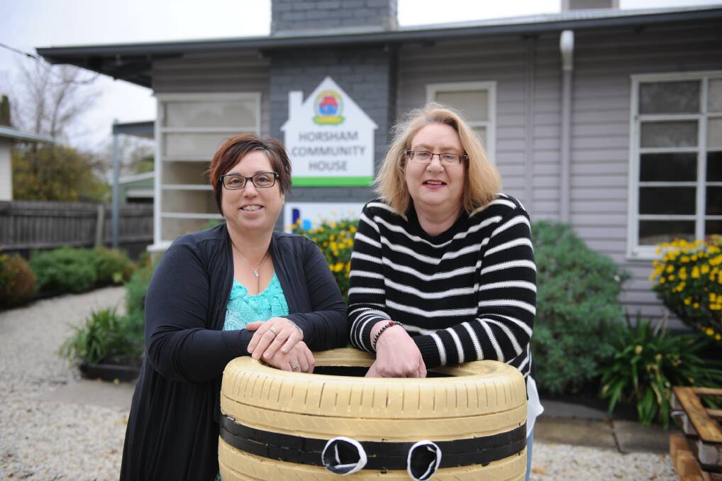 ON THE MOVE: Horsham Community House coordinator Kathy Boeham and volunteer teacher Trish Maybery are hoping to see the community house head north to a more suitable location. Picture: DAINA OLIVER