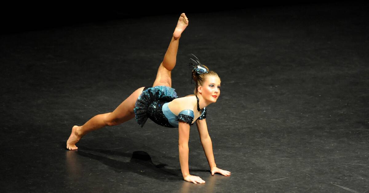 GRACEFUL: Horsham's Monique Kinsman is ready to perform at the Horsham Calisthenics annual concert at the Horsham Town Hall on Saturday. Picture: SAMANTHA CAMARRI