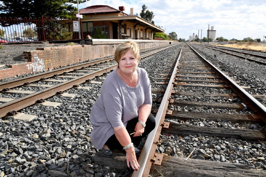 WESTERN RAIL: Horsham Rural City Council mayor Pam Clarke is advocating for the return of passenger rail. Picture: SAMANTHA CAMARRI