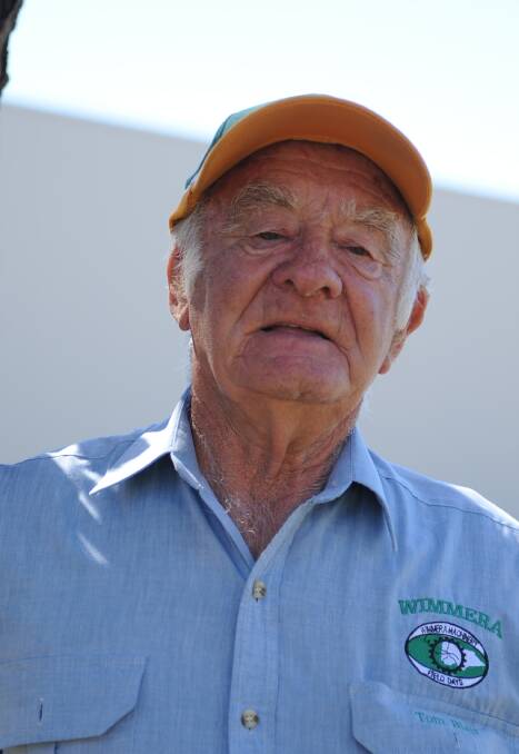 Tom Blair is a long-serving and the oldest member of the Field Days committee. Picture: DAINA OLIVER