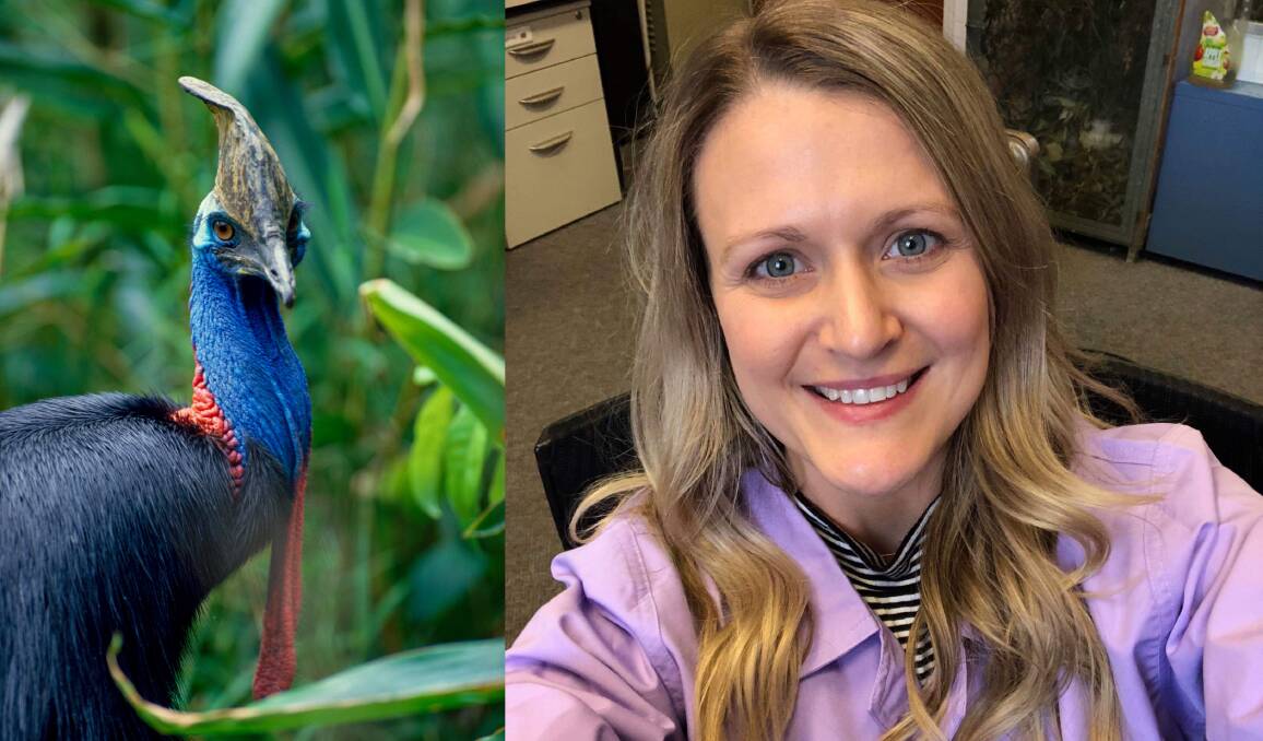 Nhill-born woman cracks open a new discovery about the cassowary