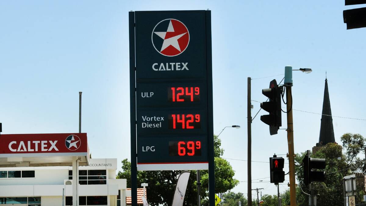 Cheap: Fuel outlets have dropped the price of Fuel in Horsham by more than 20 cents a litre to combat sales dropping by up to 50 per cent due to the COVID-19 lockdown.
