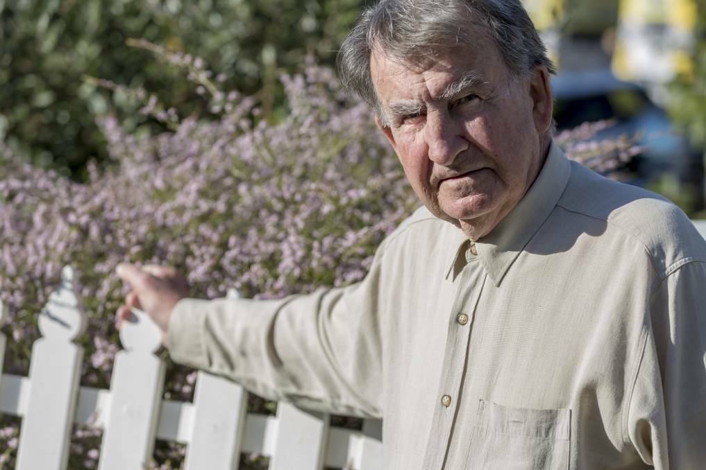 TOP HONOUR: Gerald Murnane won a literary award with his latest novel, Border Districts. Picture: TIMOTHY HILLIER (Courtesy of Perpetual, Copyright Agency)