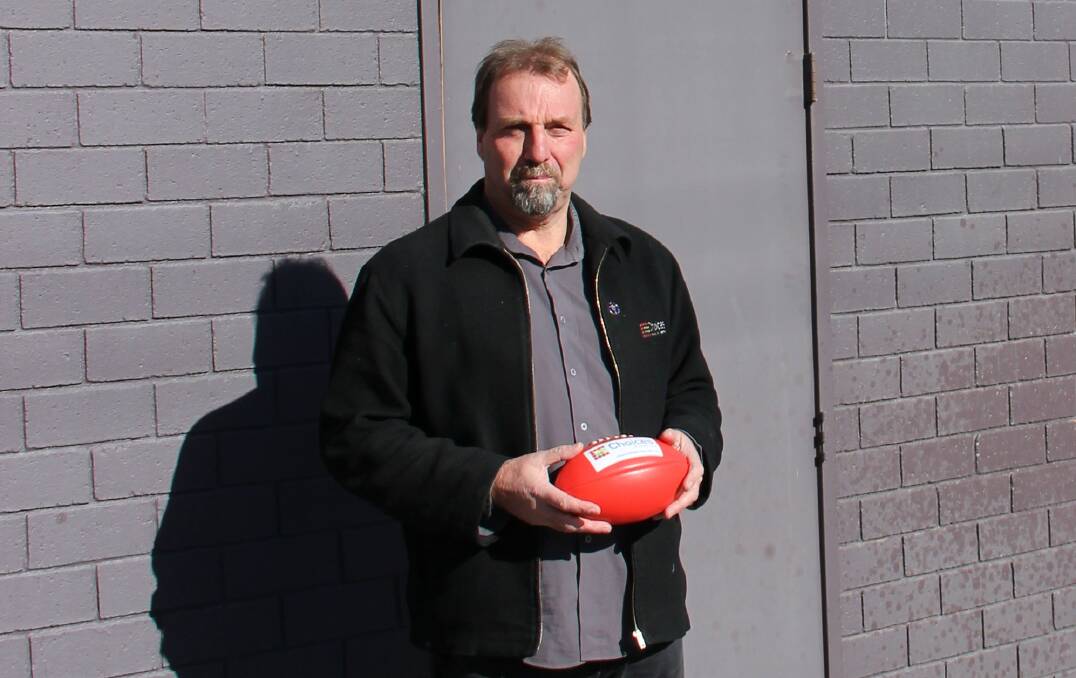INSTRUMENTAL: Stawell Warrior club member John Griffiths was at the helm of Stawell when it merged with the Warriors. Picture: LACHLAN WILLIAMS