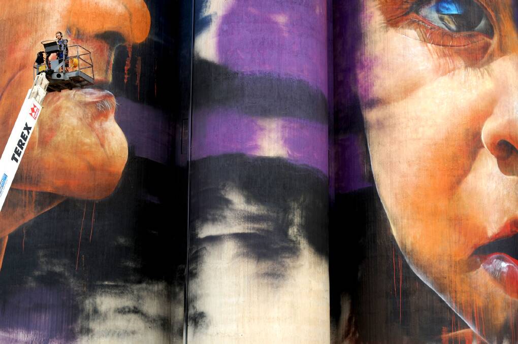 More silo art could be on the way to the Wimmera and Mallee. 