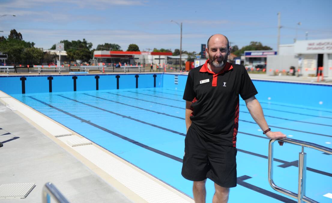 Horsham Aquatic Centre director Mark Myer said people would be able to use the outdoor pool for free on its December 7 open day. Picture: ELIZA BERLAGE