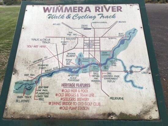 From wetlands to the weir, there are plenty of things to see and do along the Wimmera River. Picture: CONTRIBUTED 