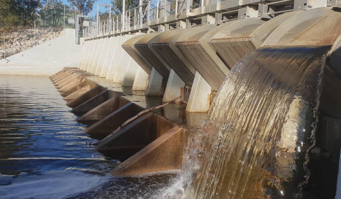 QUALITY CONCERNS: A Nhill resident who regularly fishes at Dimboola Weir reported a strong smell of ammonia from the Wimmera River. Picture: ELIZA BERLAGE
