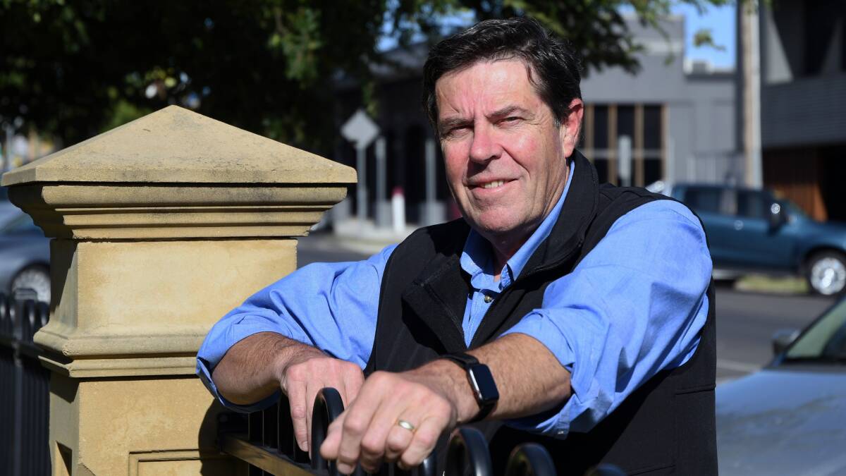 STANDING FIRM: Horsham Rural City Councillor John Robinson said if City to River was passed by this council he would consider taking the issue to the local government minister. Picture: MATT CURRILL