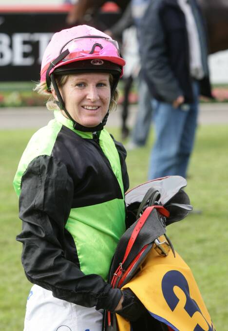 FIRST TIMER: Horsham-based jockey Christine Puls secured her first Hamilton Cup victory on Darren Weir-trained Master Zephyr on Saturday.