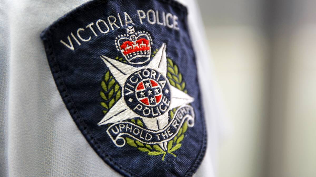Victoria Police. Pictured - Victoria Police logo. 130814RG30 Picture: ROB GUNSTONE