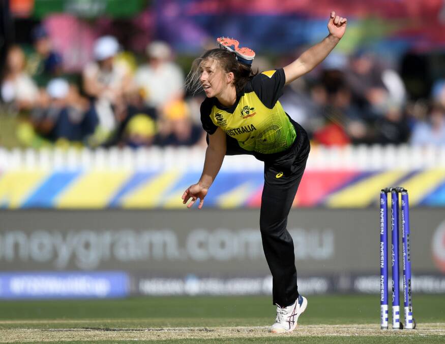 BITE BACK: Georgia Wareham
wants to bring her Australian form to
the WBBL. Picture: Morgan Hancock