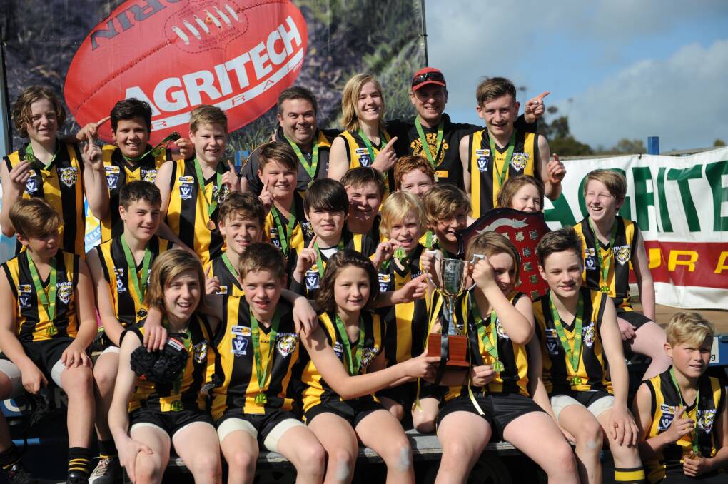 Pimpinio won its first under 14s premiership last year - can it add a 17s premiership to its collection on Saturday?