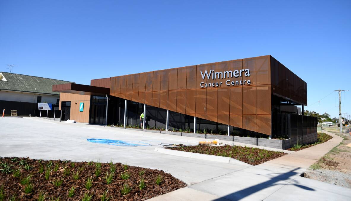 REALITY: Construction of the Wimmera Cancer Centre in Horsham is almost finished.