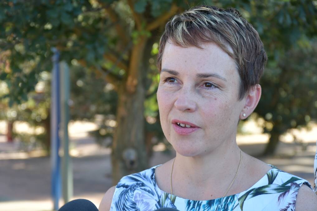 TIME TO ACT: Roads Minister Jaala Pulford. Picture: Kate Healy