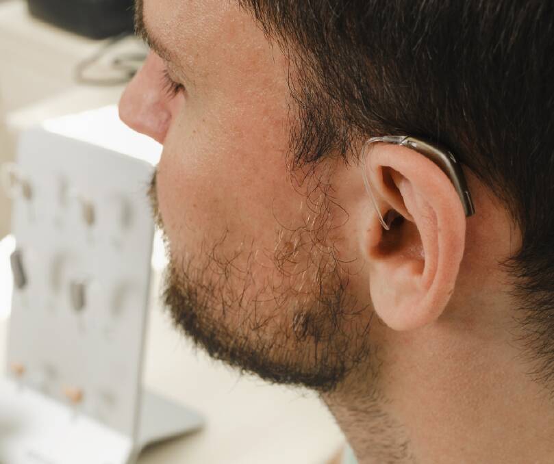Genesis AI makes the hearing aids more discreet so it can rest behind the ear for superior comfort. Picture supplied 