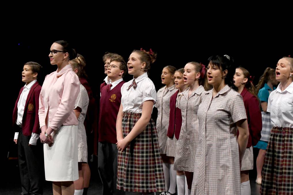 HORSHAM College's production of School of Rock took over the stage at Horsham Town Hall this week. The two-hour musical will rock the Wimmera until Saturday.