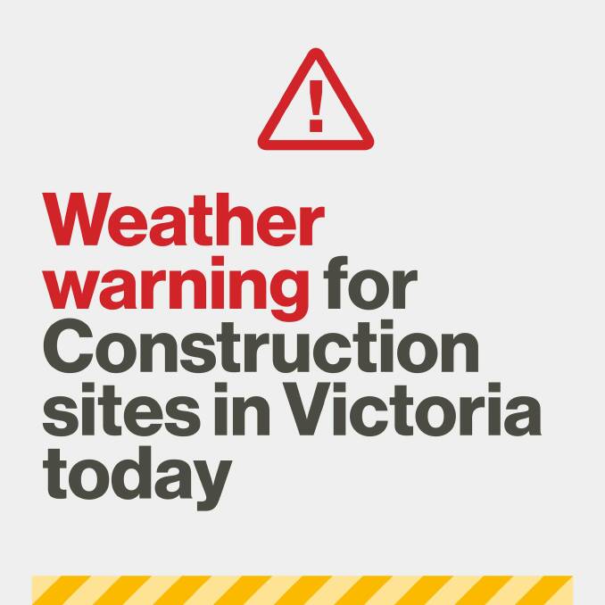 Severe weather warning across the Wimmera