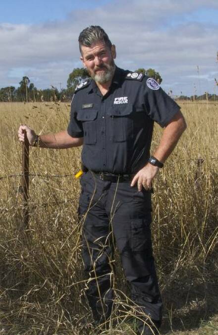 CFA District 16 operations manager Bernie Fradd. Picture: PETER PICKERING