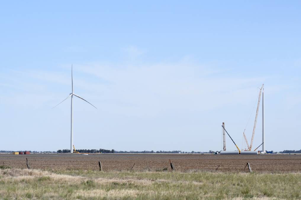 UP IN THE AIR: Senvion is the Murra Warra Wind Farm's turbine supplier and installer. The German-based company filed for self-administration proceedings last week. Picture: SAMANTHA CAMARRI