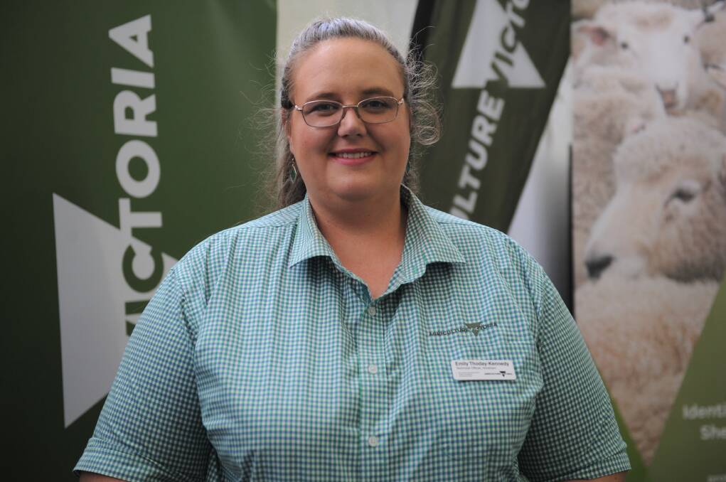 Grains Innovation Park Plant Phenomics technical officer Emily Thoday-Kennedy. Picture: JADE BATE
