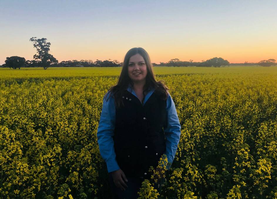 Nhill district farmer Jess Pilgrim is the Nhill Young Farmers Group president and a representative on the Young Farmers Advisory Council.
