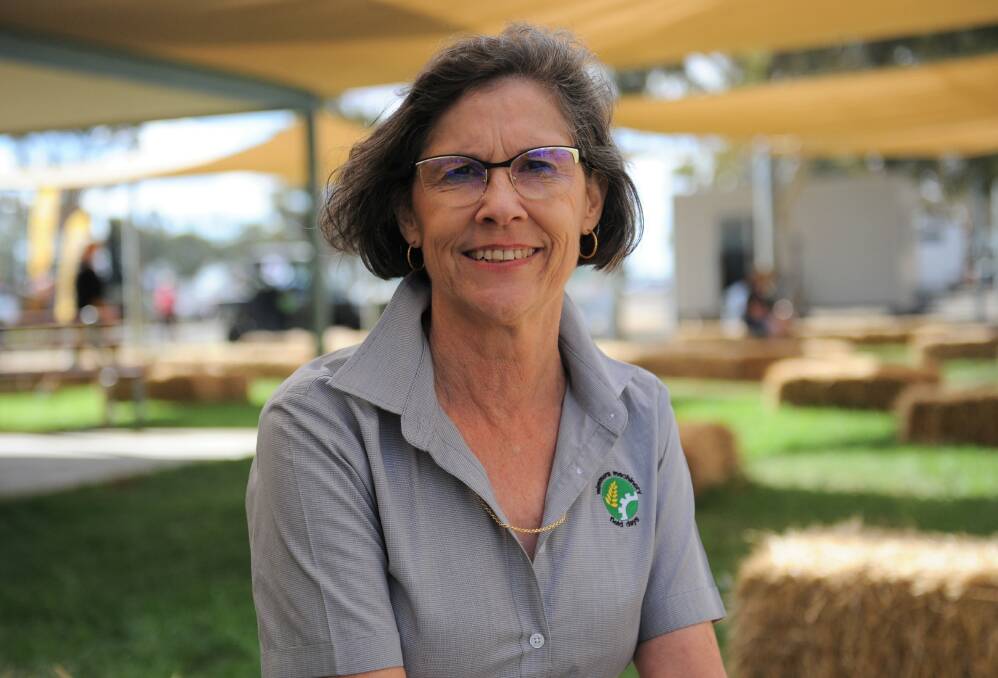Wimmera Machinery Field Days committee member and Longerenong farmer Robyn Gulline. Picture: JADE BATE