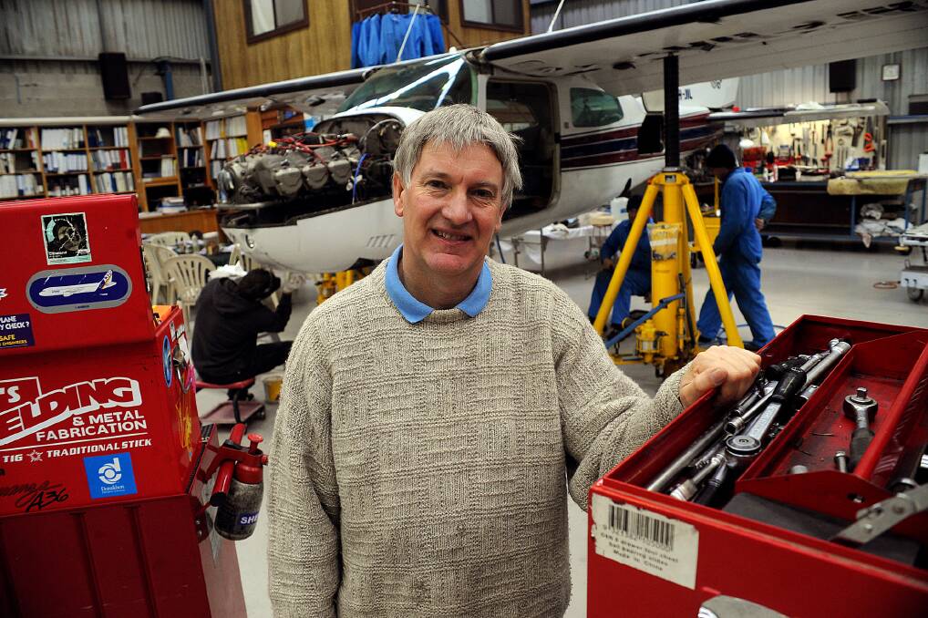 Horsham Aero Club president Tony Brand in 2010.