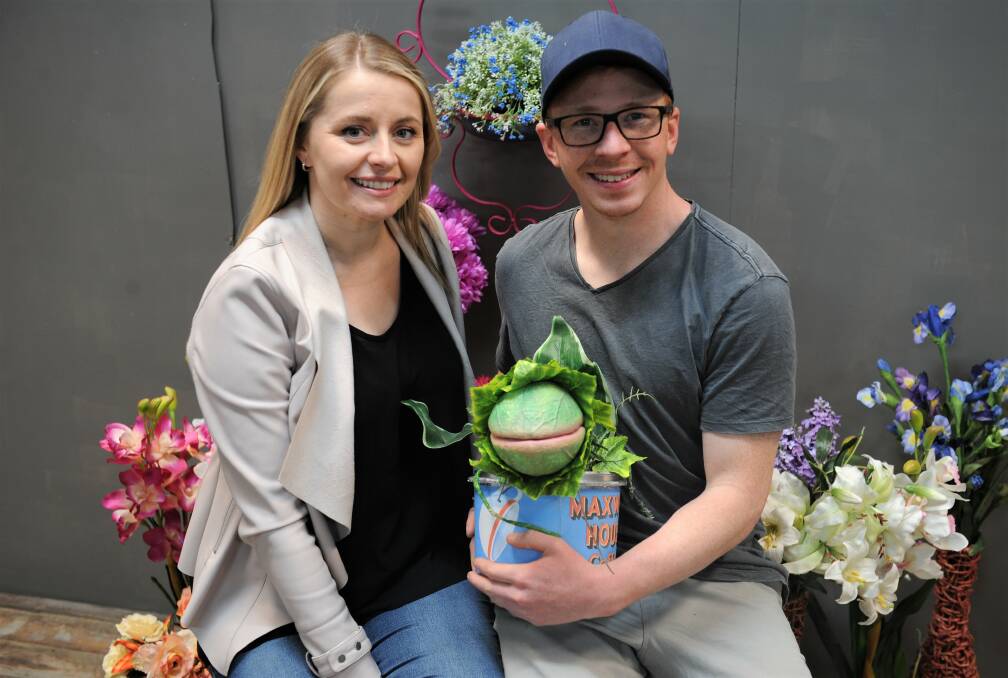 SHOW STOPPERS: Belinda Elliott and Chris Versteegen are ready for Horsham Arts Council's production of Little Shop of Horrors. Picture: JADE BATE