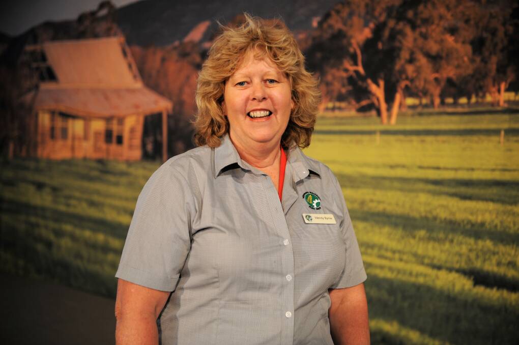Wimmera Machinery Field Days committee member and Byrneville farmer Wendy Byrne. Picture: JADE BATE