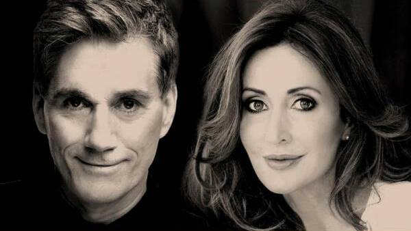 Singers David Hobson and Marina Prior will perform together this weekend at the Horsham Town Hall.