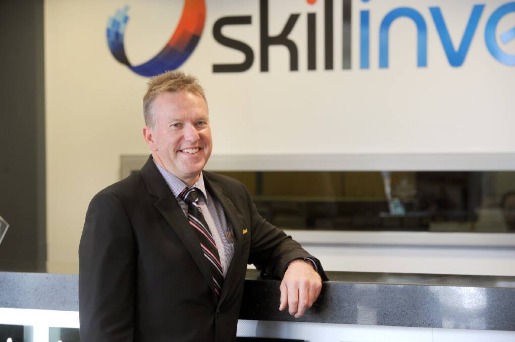 OPTIONS AVAILABLE: Skillinvest chief executive officer Darren Webster wants to encourage young Wimmera people to explore pathway options in apprenticeships and traineeships. File photo.