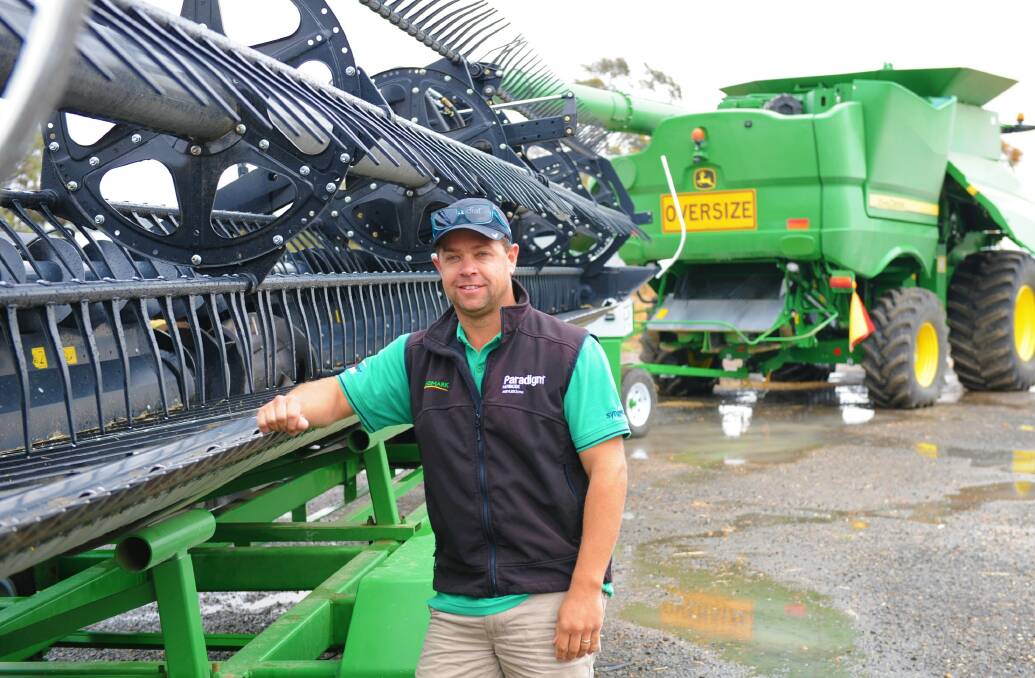 Crop Opti Services agronomist Matt Beddison. Picture: ALEXANDER DARLING