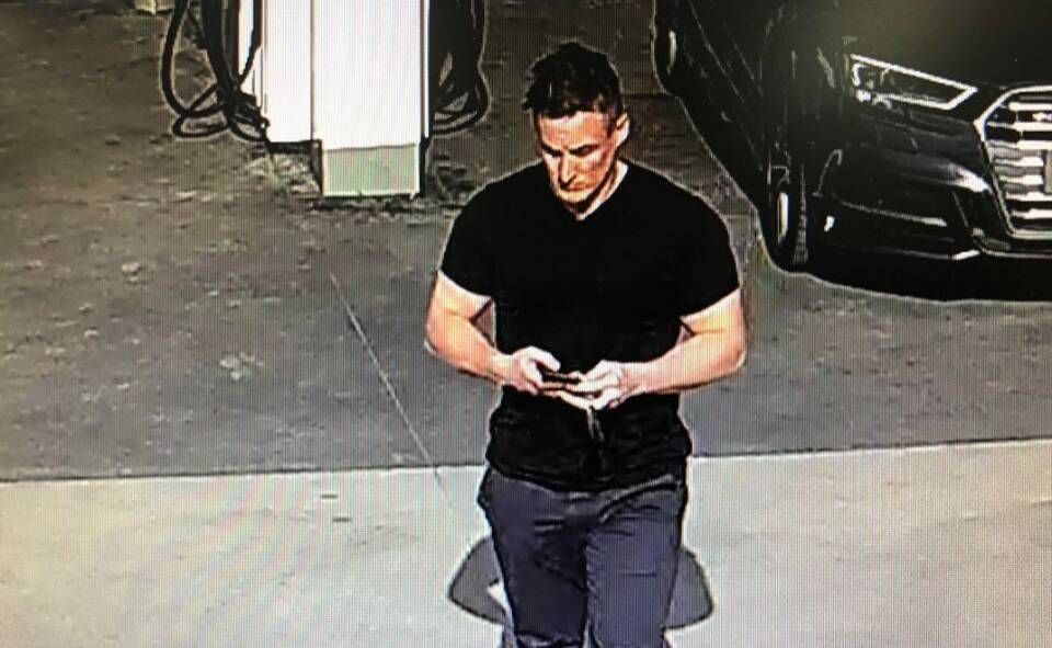 Police believe this man can assist with their enquiries in relation a theft of petrol in Horsham last month.