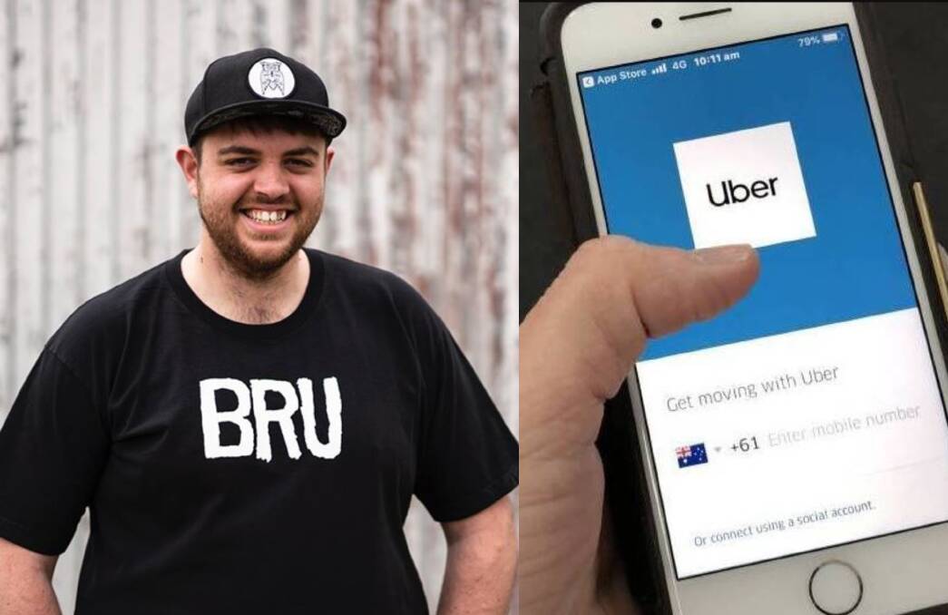 Horsham resident Ben Plunkett has signed up to be an Uber driver. Picture: CONTRIBUTED